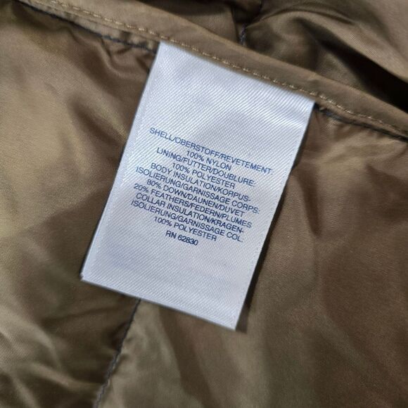 Lands End Down Puffer Vest‎ Mens XL 46-48 Navy Blue Nylon - Picture 9 of 10